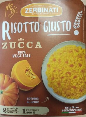Risotto giusto alla zucca
