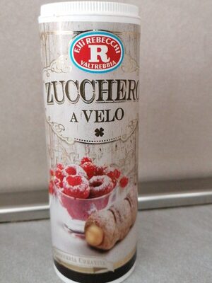 Zucchero a velo front packaging