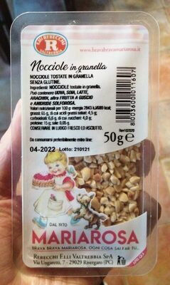 Nocciole in granella