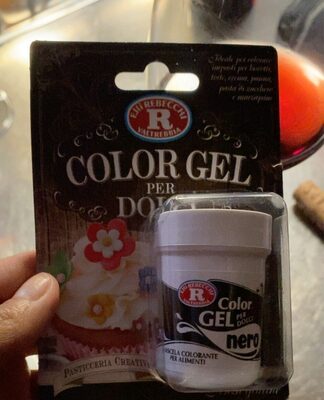 Color gel per dolci front packaging