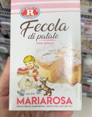 Fecola di patate front packaging