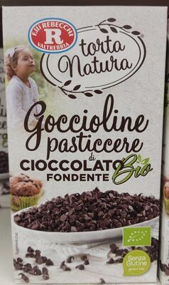 Goccioline pasticceria di cioccolato fondente bio