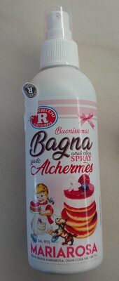 Bagna analcolica spray Maria Rosa front packaging