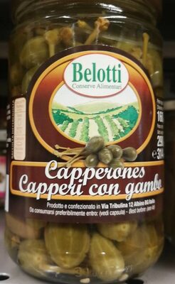 Capperi con gambo