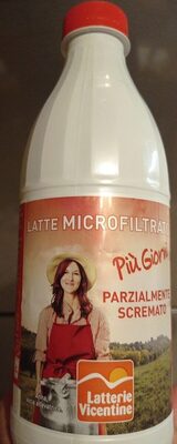 Latte microfiltrato parzialmente scremato