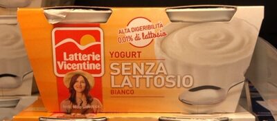 Yogurt senza lattosio bianco