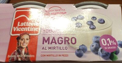 Yogurt magro al mirtillo