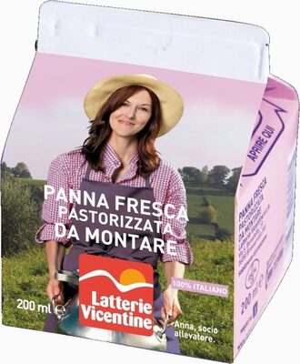 Panna fresca pastorizzata