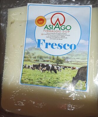 Asiago Formaggio doo front packaging