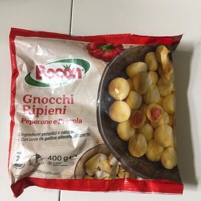 Gnocchi ripieni peperone e provola