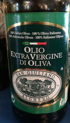 Olio extra vergine di oliva l'originale ingredients label