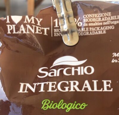 Pasta integrale front packaging