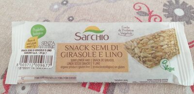 Snack semi di girasole e lino Sarchio
