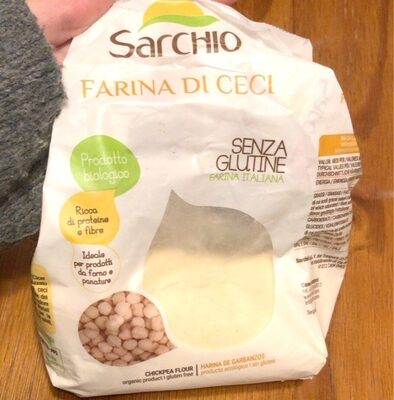 Farina di ceci front packaging