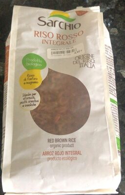Arroz rojo riso rosso integrale