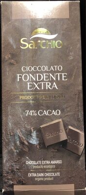 Cioccolato fondente extra front packaging
