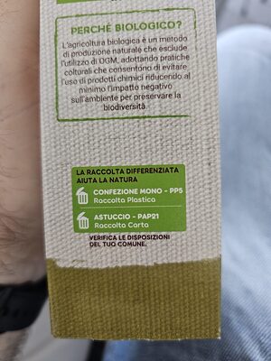 Fette croccanti grano saraceno front packaging