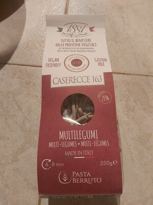 Tutto il benessere 1881 delle proteine vegetali front packaging