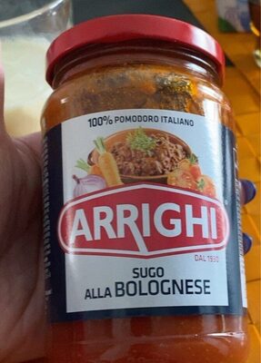 Sugo alla bolognese front packaging