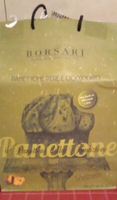 Panettone pere e cioccolato