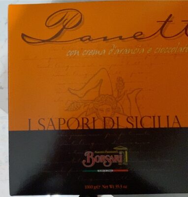 Panettone front packaging