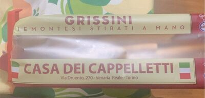 Grissini piemontesi stirati a mano