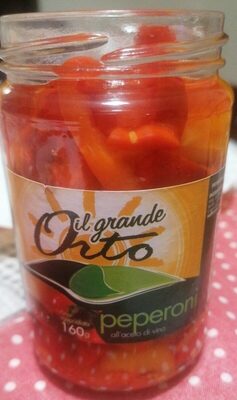 Peperoni all'aceto di vino