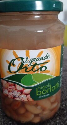 Fagioli borlotti al naturale