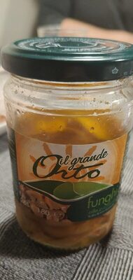 Funghi alla pizzaiola front packaging