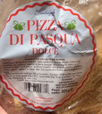 Pizza di pasqua dolce