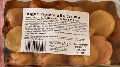 bigne ripieni alla crena