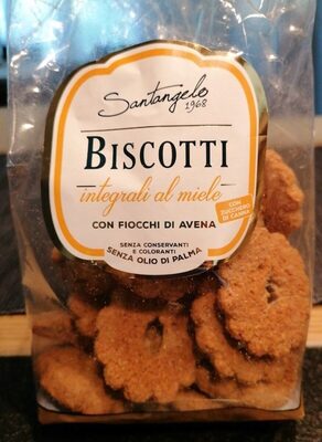 Biscotti integrali al miele