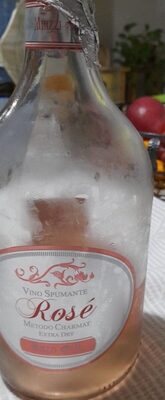Vino spumante  rose'