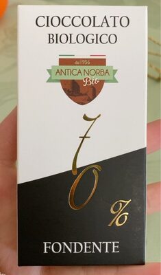Cioccolato Biologico 70% front packaging