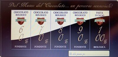 Cioccolato Biologico front packaging