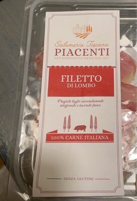 Filetto di Lombo front packaging