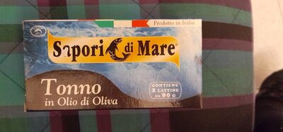 Tonno in olio di oliva front packaging