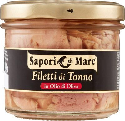 Filetti di tonno in olio di oliva front packaging