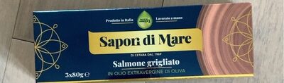 Salmone grigliato in olio evo