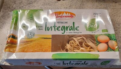 Fettuccine integrali e uova biologiche