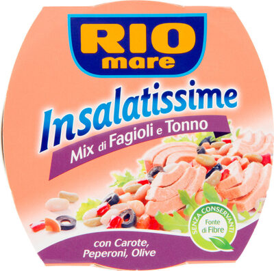 Insalatissime mix di fagioli e tonno front packaging