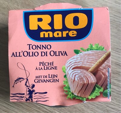 Tonno all'olio di oliva pêché à la ligne