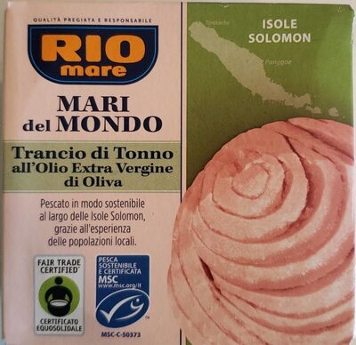 Trancio di tonno all'olio extra vergine di oliva