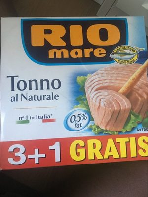 Thon naturel front packaging