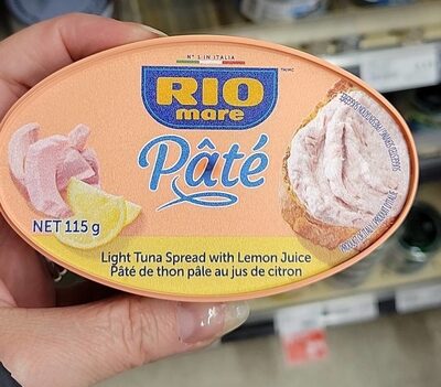 Light Tuna Spread with Lemon Juice