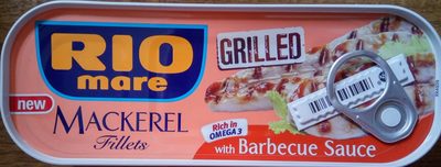 Mackerel fillets - barbecue sauce