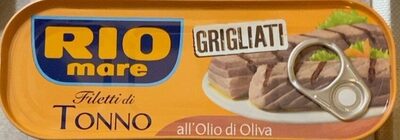 Filetti tonno grigliati olio d’oliva