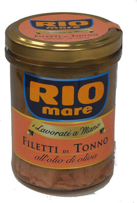 Filetti Di Tonno In Olio Di Oliva G 180, Vaso Vetro