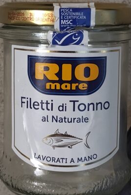 Filetto di tonno al naturale