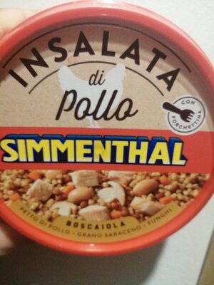 Insalata di pollo boscaiola